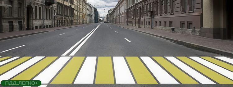 Зебра, пешеходный переход, дорожная разметка