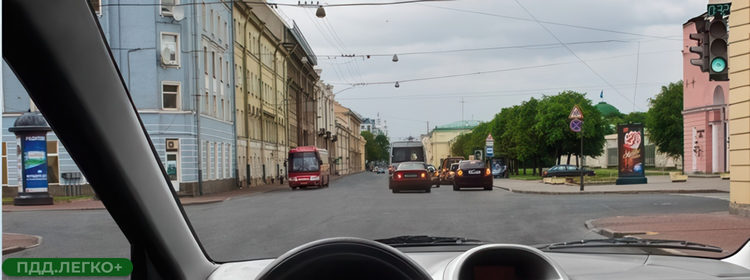 Перекресток, затор, запрет выезда
